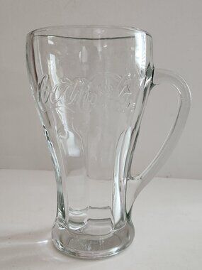 Coca-Cola Fountain Glass with Handle *AS IS*